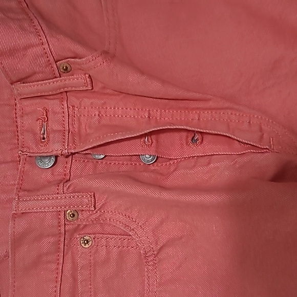 Levi's 501s Women's Coral Jeans - Picture 5 of 5